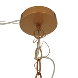 Delphi Pendant Lamp - Coarse Gold and Clear Glass B183P301072