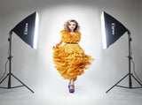 Softbox Lighting Kit, Photo Equipment Studio Softbox 20" x 27", with E27 Socket and 2x5500K Instant 02553990