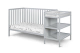 Palmer 3-in-1 Convertible Crib and Changer Combo Gray B02263650