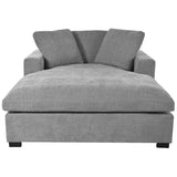 Mirod 53.5''*70.9'' Oversized Chaise, Lounge Chair - Classic Design, Soft Fabric, Easy Assembly, N760P196662E