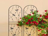 4 Pack Metal Garden Trellis 71" x 19.7" Rustproof Trellis for Climbing Plants Outdoor Flower Support W1586P266865