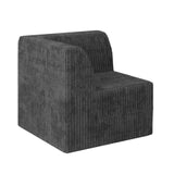 Corner sofa Compressed Sectional Sofa Modern Minimalist Style Corduroy Couch, Sleeper Sofa for W487P230484