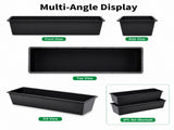 2-piece dual-purpose plastic livestock feed trough Suitable for daily feeding of horses, goats, 93951136