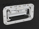 50"Aluminum Five Pattern Toolbox Single Lock Black 40243815