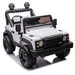 ZUN Licensed 2015 Land Rover Defender 90,24V Kids Ride On XXL Car W/Parents Control,2wd,Four-wheel W1396P190412