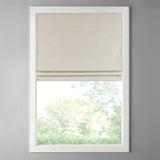 Printed Faux Silk Room Darkening Cordless Roman Shade B03598301