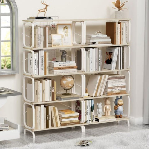 ZUN 5 Tier Large Book Shelf, Bookcase Home Office Open Bookshelf,Shelves for Living Room, Office 98764183