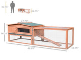 Rabbit Cage Outdoor, Rabbit House 44606041