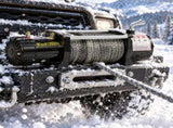 13,500 lb Electric Winch Dual Wired/Wireless Operation with Synthetic Rope & Towing Chain 23021275