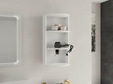 12" Bathroom Wall-Mounted Storage Rack, Float Mounting Design, W999P277165