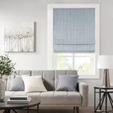 Basketweave Room Darkening Cordless Roman Shade B035129724