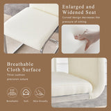 Luxury - style Dining Chairs. Comfort & Stability in One.The combination of white grainy-like W1151P324773