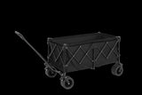 Beach Wagon,Collapsible Wagon 220lbs with Big Wheels Foldable Wagon Carts, Heavy Duty 300L Folding W640P256856