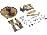 8" Zinc Power Brake Booster Conversion Kit 1" Bore Fits for 1960-1966 Chevy C10 C20 83928151