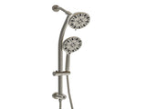 Multi Function Dual Shower Head - Shower System with 4.7" Rain Showerhead, 7-Function Hand Shower, W124361937