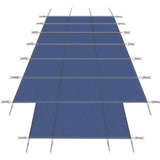 Pool Safety Cover, Fits 16x32ft Rectangular Inground Winter Swimming Pools, with 4x8ft Center End W465P203693