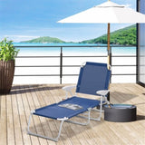 ZUN Folding Lounge Chairs / beach chair （Prohibited by WalMart） 21382696