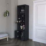 ZUN Lowa Bar Cabinet multistorage with wine storage B128P189928