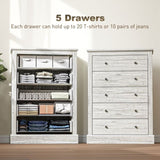 Wood Storage Chest of Drawers 44553954