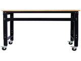 Workbench - 48" Wide Rolling Workbenches for Garage - Adjustable Height, Workshop Tool Bench, Metal W46560404