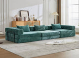 Compression Sofa,Convertible Floor Sofa Bed with Fixed-Shape Frame, Boneless Modular Sectional 18322636