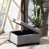 Soft Close Storage Ottoman B03548225