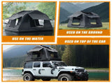 Foldable 2-3 People Amphibious Inflatable Car Roof Top for camping Outdoor Glamping Camping W2801P214404