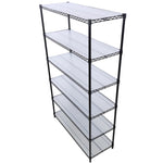 ZUN 6 Tier 6000lbs Capacity NSF Metal Shelf Wire Shelving Unit, Heavy Duty Adjustable Storage Rack with 53628851