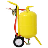 Dual Tank Abrasive Soda Blaster 10 Gallon Tanks 100 lb. Abrasive W46559178