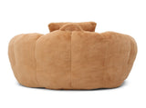 Giant Bean Bag, Oversized Bean Bag Couch for Adults and Kids, Faux Fur Shell-Shaped Large W2677P306796