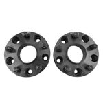 ZUN 2pcs Professional Hub Centric Wheel Adapters for Dodge Ram 1500 2012-2016 Black 82576744