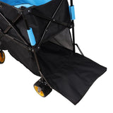 Big large capacity Folding cart Extra Long Extender Wagon Folding Wagon Garden Shopping Beach W227P200955