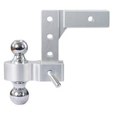 Alu Adjustable Trailer Drop Hitch,2inch receiver,6 inch adjustable W46537189