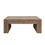 ZUN Natural Wood Living Room Table Versatile Tea Table ,Rustic Wood Coffee Table W2729P199001