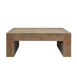 ZUN Natural Wood Living Room Table Versatile Tea Table ,Rustic Wood Coffee Table W2729P199001