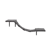 5 Pcs Multi-Level Wall-Mounted Indoor Cat Tree Furniture with Scratching Board, Condo, Perches, W2181P144416