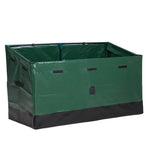 ZUN 130 Gallon Waterproof Deck Box, Portable Outdoor PVC Storage Box for All Weather, Perfect for 76720642