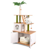 Cat Tree Cat Tower with Cabinet 60292758