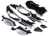 4PCS Fog Lamp w/ BezelWiringSwitch fit for Honda Odyssey 2014-2016 33950TK8A11 82641319