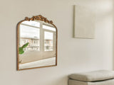 Filigree 20x30 Gold Arched Large Wall Mirror for Bathroom or Living Room 82430139