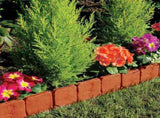 Plastic Lawn Edging, Interlocking Garden Landscape Border, 20Piece 16ft Flexible PP Garden Edging 17884576