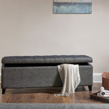 Tufted Top Soft Close Storage Bench B03548309