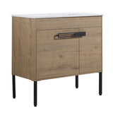 36 Inch Bathroom Vanity, Freestanding Bathroom Vanity or Floating is Optional W999123987