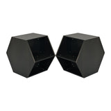 47.24'' Hexagonal Coffee Table Side Table Nightstand Burmese Sumac 2PCS W757P164918