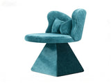 Vanity Chair with Butterfly Back,Swivel Accent Chair Dining Chairs,Makeup Stool for Bedroom Dressing 09159558