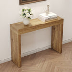 ZUN Elegant Natural Wood Grain Bar Table-50 Inches Long, a Practical Choice for Modern Homes.Wood Grain W2920P225015