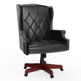 ZUN 330LBS Executive Office Chair, Ergonomic Design High Back Reclining Comfortable Desk Chair - Black W1550115016