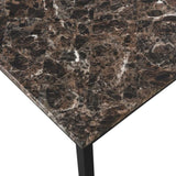 Faux Marble Top metal frame dinette table W214119088
