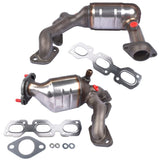 ZUN Exhaust Catalytic Converter Manifold for Ford Escape 3.0L 2001-2007 673-830 674-830 16412 16410 70611957