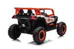 ZUN ride on car, kids electric UTV car, 2 Seat Ride On Car for Kids,12V Ride On UTV Toy,4WD Electric Car W1760P145698